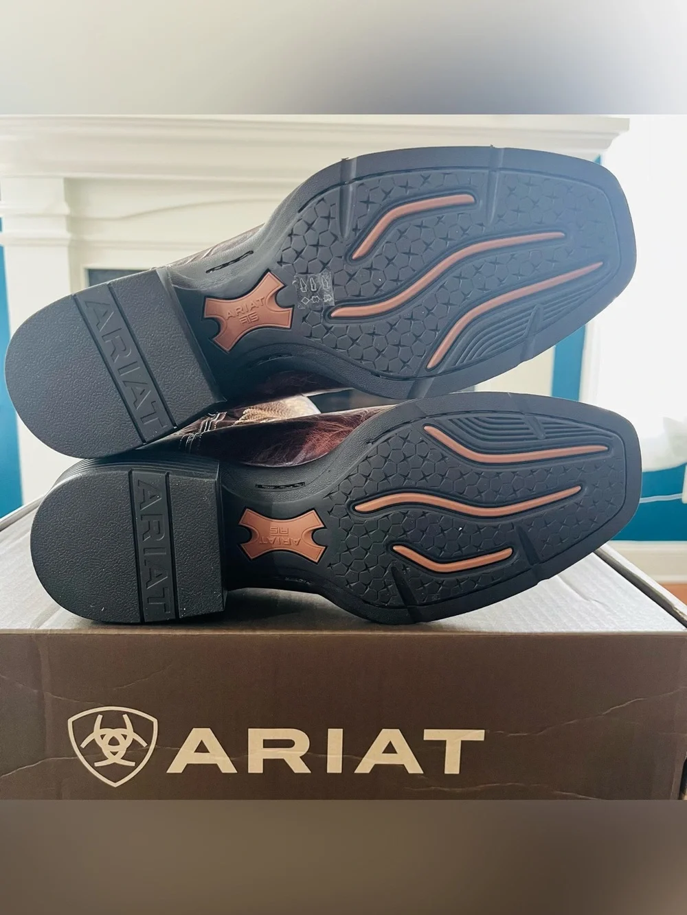 ARIAT MEN'S Sport Narrow Cutter Toe Cowboy Boot Dark Tan 10063959
